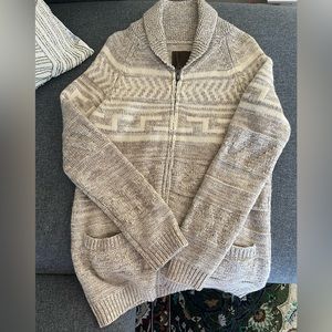 Aritzia Wool TNA Zipper Coat